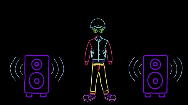 Jingtong Zhong, Motion Graphic – Dancing Party смотреть онлайн