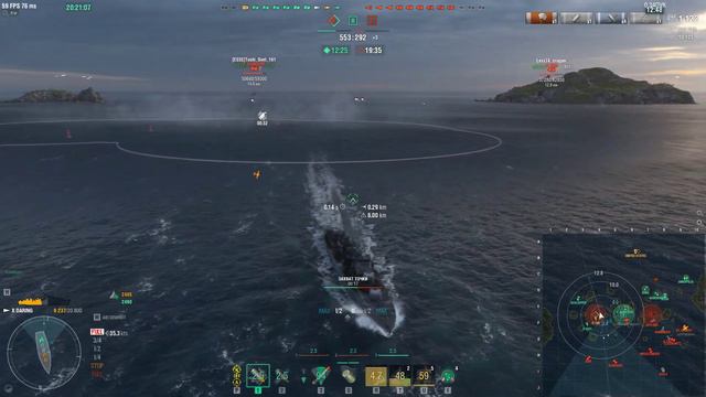МИР КОРАБЛЕЙ клан KWANT Mr Sanych7 на DARING, LEGENDARY_KASCHMAR на U-796 и MAKC на авике смотреть онлайн