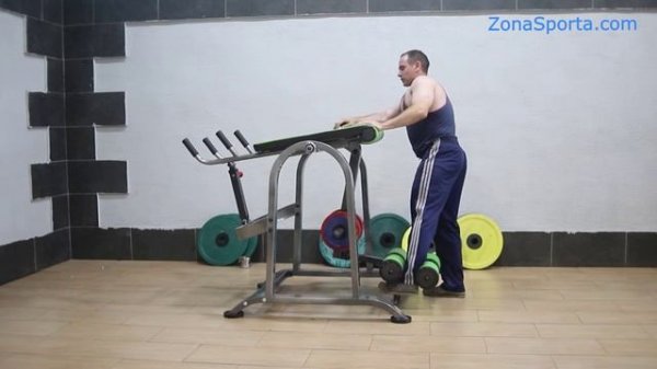 Обратная гиперэкстензия ProfiGym обзор