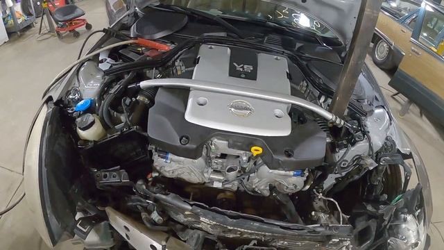 2008 Nissan 350z 3.5L VQ35DE Rev Up Engine Swap Test Video M8NS103