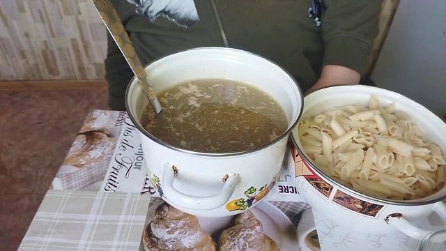ПРОСТОЙ РЕЦЕПТ КУРИНОГО БУЛЬЁНА ,ДЛЯ СЕМЁНА, ОТ МИХАЛЫЧА ДОБРОТЫ