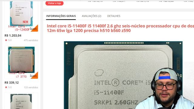 PROCESSADOR INTEL CORE I5 11400F смотреть онлайн