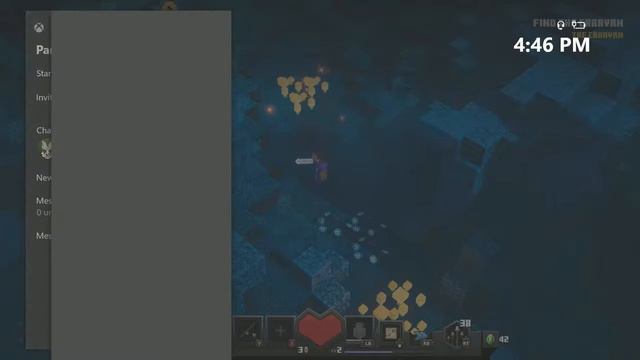 minecraft dungeons xbox one x смотреть онлайн