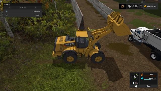 Farming Simulator 17 Ford Aeromax Feed Truck Mod смотреть онлайн