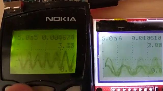 Test speed osteloscope Arduino. смотреть онлайн