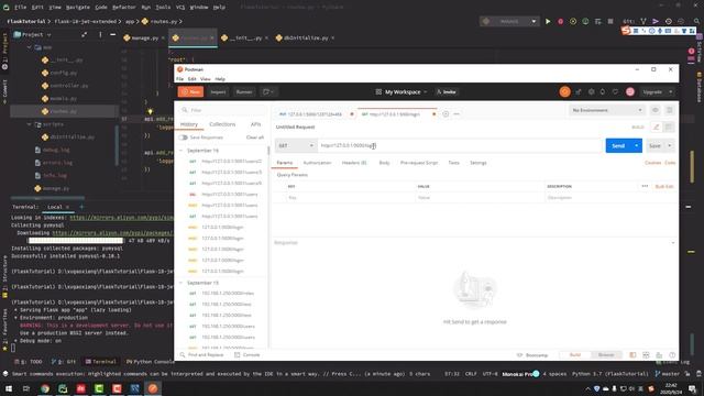Flask Web开发教程(十八)flask-jwt-extended，基于Token的认证 смотреть онлайн