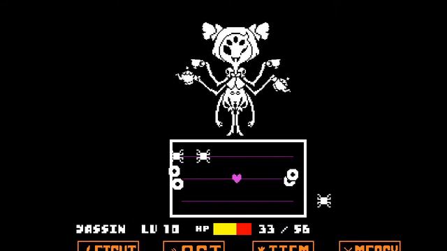 i beated muffet from undertale :D смотреть онлайн