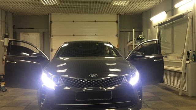 Автоматическая тонировка 2 стекла Kia Optima от ATE смотреть онлайн
