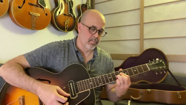 Sound sample of this pristine 1939 Gibson ES-150 “Charlie Christian”. #gibsonguitar смотреть онлайн