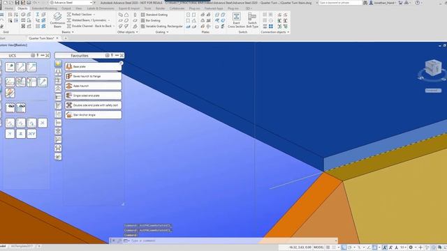 Modeling a Quarter Turn Stair using Advance Steel смотреть онлайн