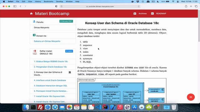 #02.a - Konsep User dan Schema | BELAJAR RDBMS ORACLE 18C смотреть онлайн