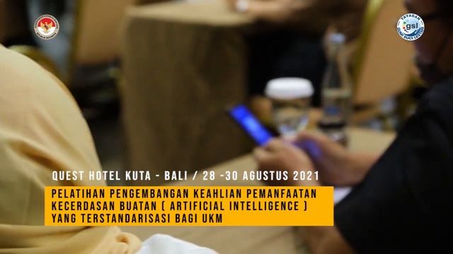 PELATIHAN PENGEMBANGAN KEAHLIAN PEMANFAATAN KECERDASAN BUATAN ( AI ) YANG TERSTANDARISASI BAGI UKM смотреть онлайн