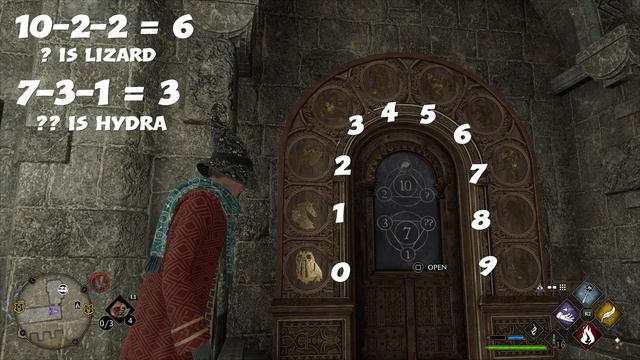 The North Hall Door Puzzle - How To Complete (Hogwarts Legacy) смотреть онлайн