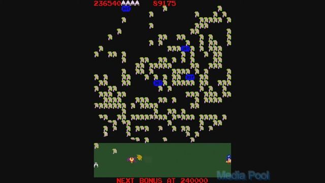 Millipedes (Arcade) Playthrough Longplay Retro Video Game