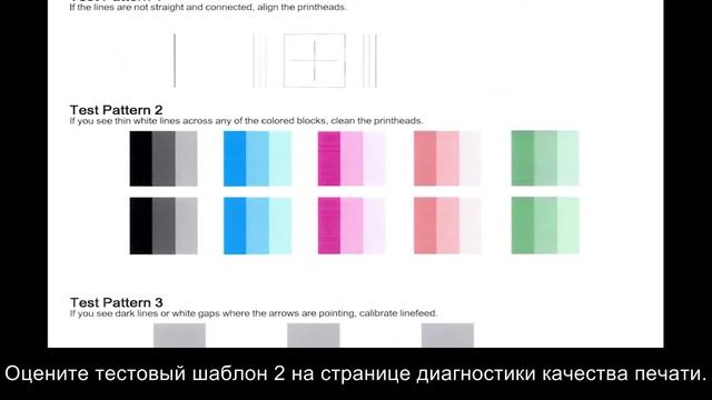 Печать и оценка страницы диагностики качества печати - МФУ HP Officejet Pro 8500A All-in-One смотреть онлайн