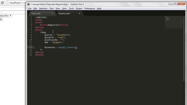 Insertar, eliminar, actualizar, consultar/listar datos de MySQL con PHP - Parte 1 смотреть онлайн