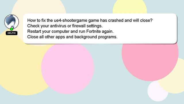 How to fix the ue4shootergame game has crashed and will close? смотреть онлайн