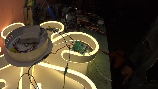 Ремонт Модной светодиодной Люстры смотреть онлайн