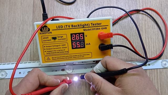 Прибор для проверки светодиодов ЖК телевизоров XY284-GHB / Полный обзор с тестами смотреть онлайн