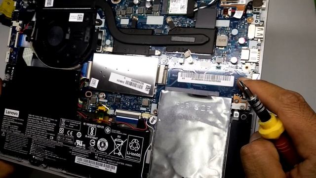 Lenovo Ideapad 320S SSD Upgrade M.2 PCIe. แกะเครื่องใส่SSD NVMe