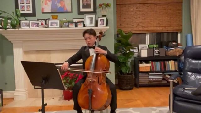 KYLE WHALEN, cello. Bernhard Romberg, "Sonata" смотреть онлайн
