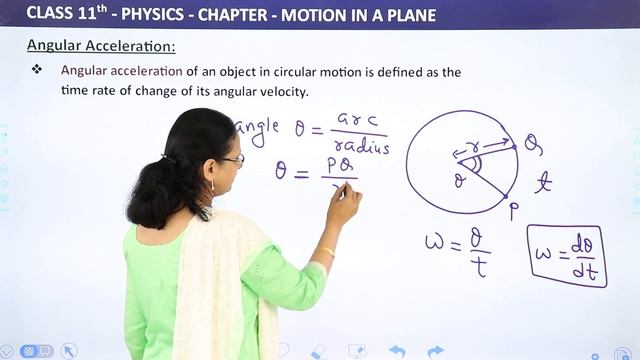 Angular Acceleration - Motion in a Plane | Class 11 Physics смотреть онлайн