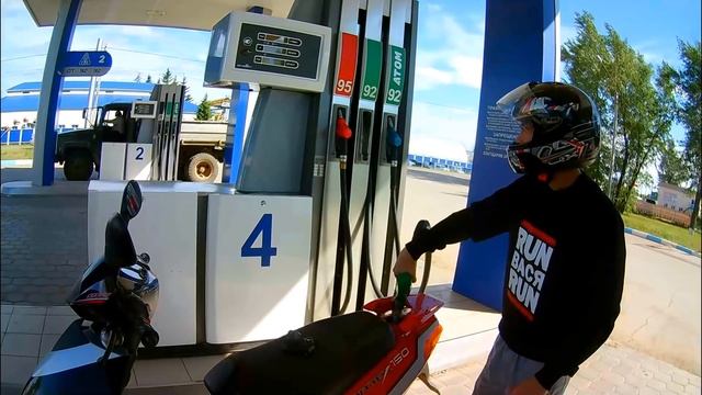 Прокачали скутер/Malossi тюнинг/Стантуха по городу/FZM/Kill street/ДПС за скутером! смотреть онлайн