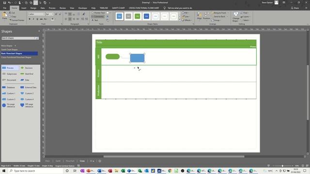 Project management in Microsoft Visio смотреть онлайн
