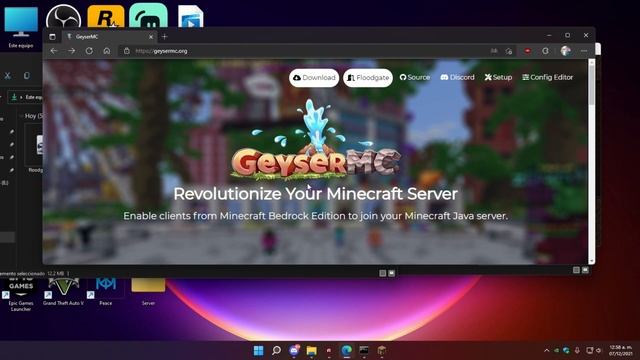 COMO CREAR TU SERVIDOR MULTIPLATAFORMA | MINECRAFT BEDROCK Y JAVA | 1.18 | GEYSER | CROSSPLAY | 202 смотреть онлайн