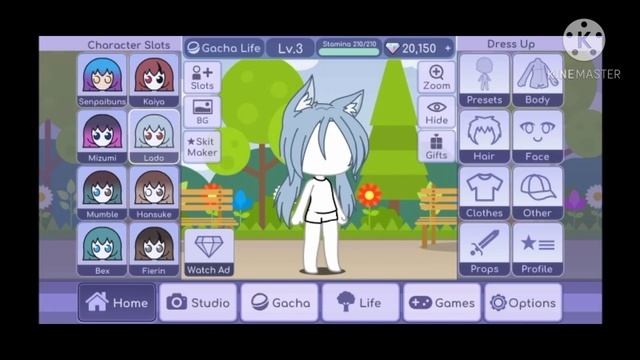 6 причёсок для девочек (Gacha Life) смотреть онлайн
