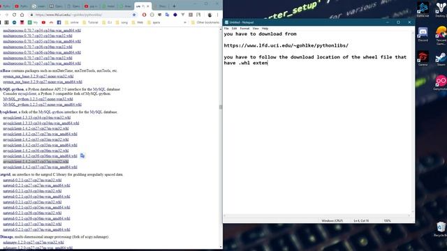 pip install mysqlclient | Error Solved | Windows 10 | Python | Django смотреть онлайн