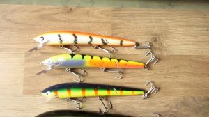 Wobblers.Рабочие воблеры  для ловли судака на Ладоге.