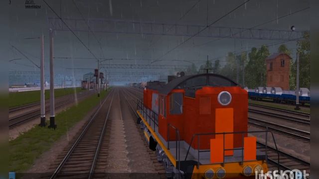 Trainz Simulator 12. Покатушки! (Манёвры на ст.Вереста, сортировачная ) смотреть онлайн