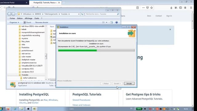 Développement Informatique : PostgreSQL(Installation) смотреть онлайн