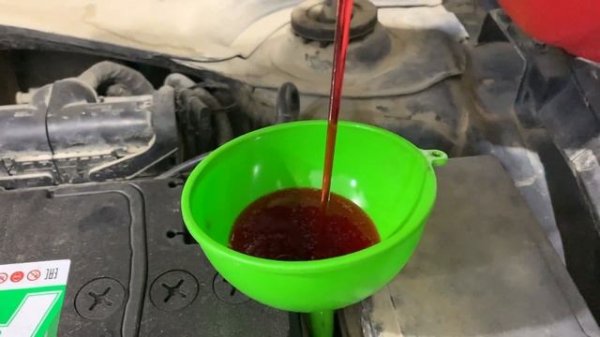 Частичная замена масла на АКПП Kia Rio 2016