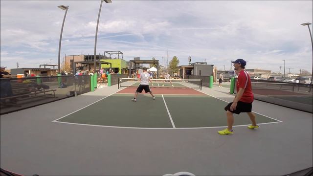 Brian Ashworth & Peter Hudachko vs Easy Rasmussen & Rhonda Rossy Rasmussen 2017 CnP Pickleball смотреть онлайн