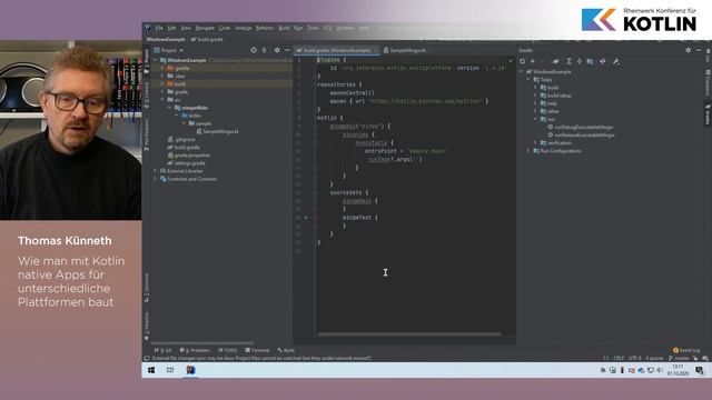 Wie man mit Kotlin native Apps für unterschiedliche Plattformen baut (Thomas Künneth) смотреть онлайн