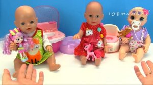 Кому Достанется Лучший Горшок? Беби Бон Идут На Прогулку  Мультик Как Мама Играла Куклы Пупсики 10