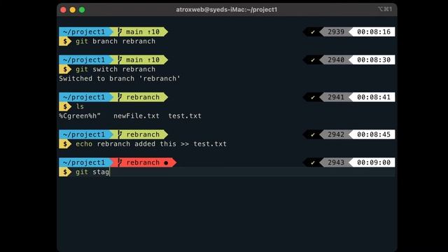 Git rebase | Urdu смотреть онлайн