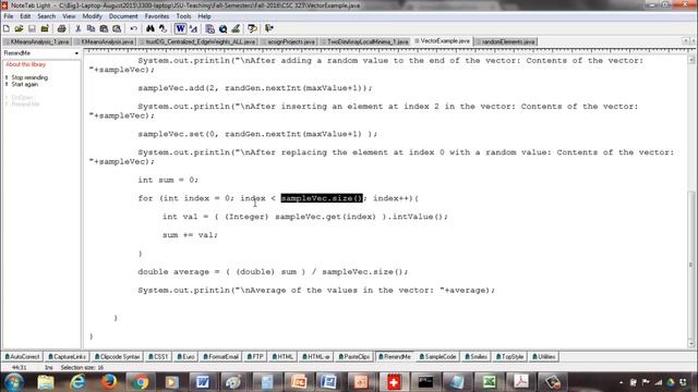 Basics of the Vector class in Java смотреть онлайн