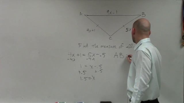 Determine the measure of each side of a isosceles triangle смотреть онлайн