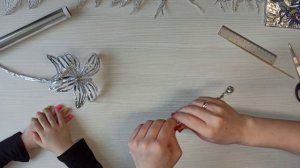 DIY: Цветы из фольги. Как сделать простой и красивый цветок. Поделки из фольги своими руками