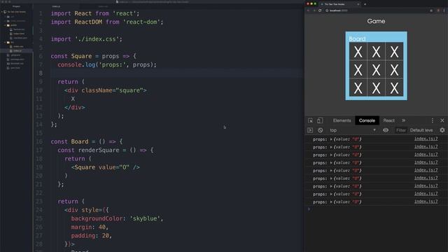 S03V07: Passing Props смотреть онлайн