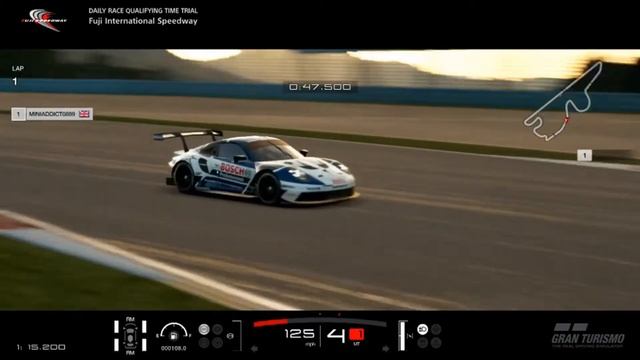 GT SPORT HOTLAP FUJI PORSCHE 911 смотреть онлайн