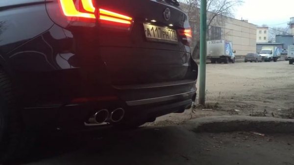 Выхлопная система Mozart от FERZ_DESIGN на BMW X5 F15 35i
