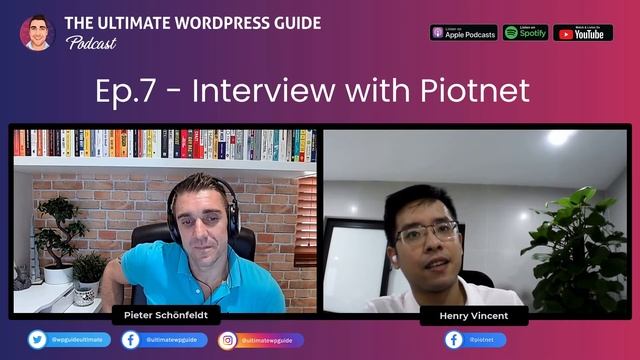 Ep.7 - Interview with Piotnet | The Ultimate WordPress Guide Podcast смотреть онлайн