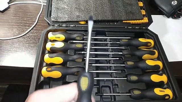 набор отвёрток DEKO смотреть онлайн