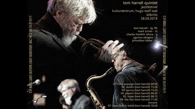 Tom Harrell Quintet - Jazzfestival Leibnitz 2019 [radio broadcast] смотреть онлайн