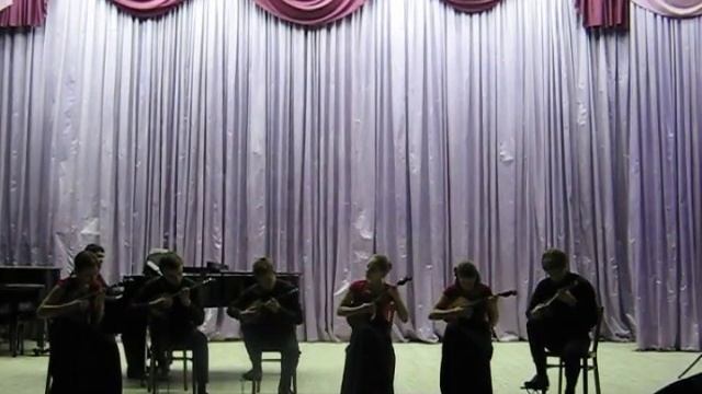 ансамбль домристов Дивертисмент смотреть онлайн
