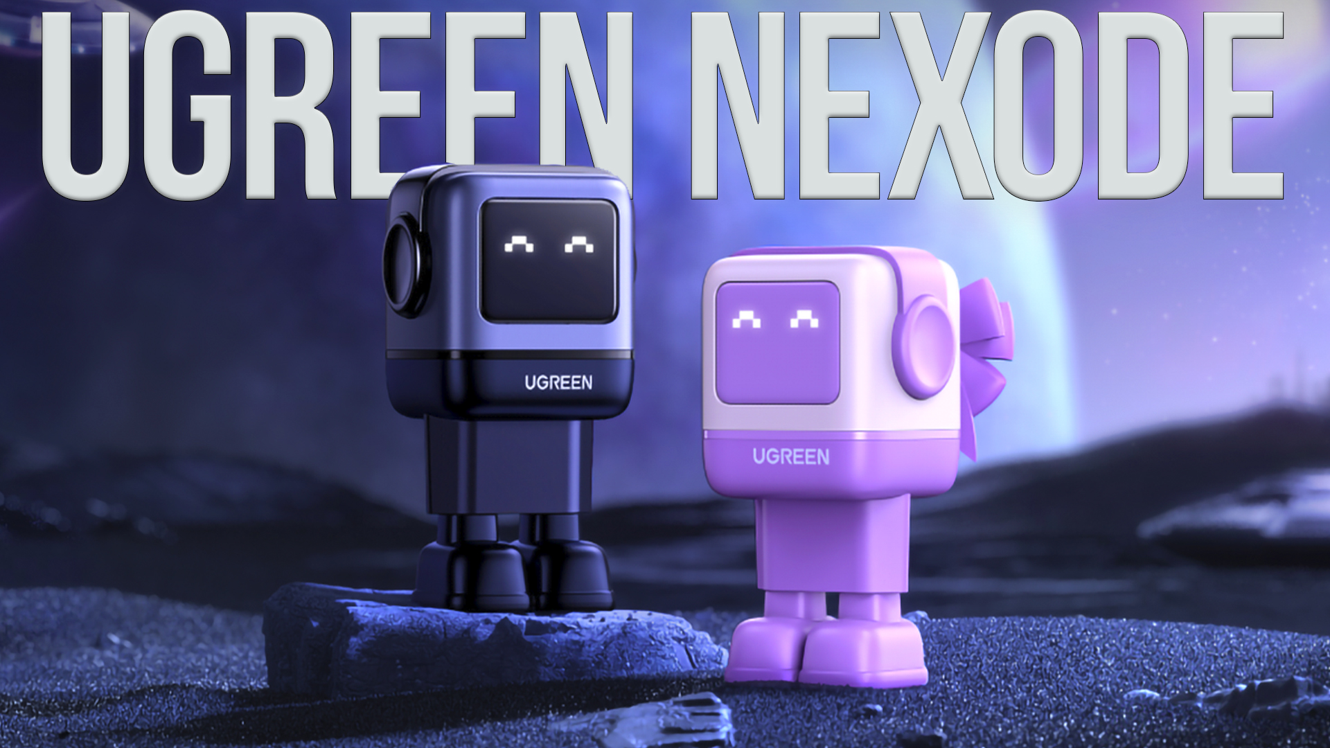 РОБОТ из БУДУЩЕГО! Ugreen Nexode Robot 65W GaN Быстрая Зарядка для Смартфонов, Планшетов и Ноутбуков смотреть онлайн